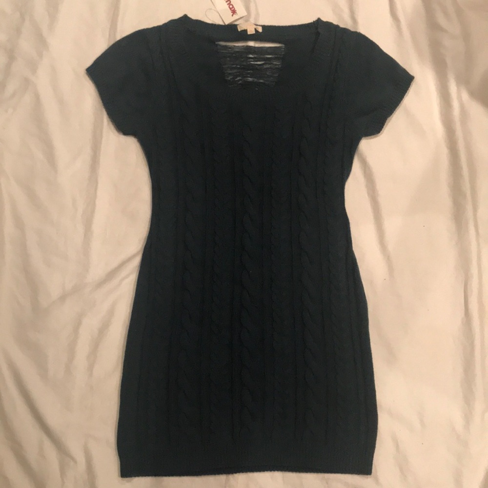 Green Sweater Dress
